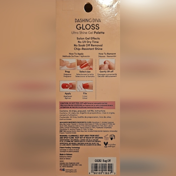 Dashing Diva Bug Off Gel Nail Stickers - Picture 4 of 6